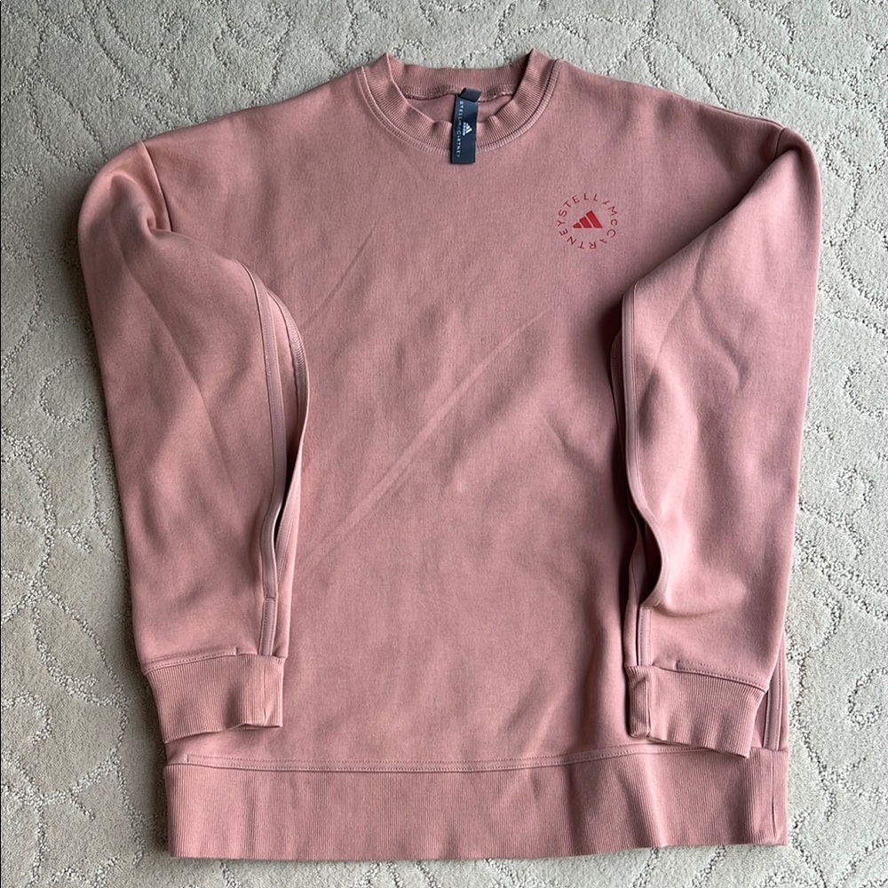 Stella McCartney Adidas Pink Crewneck Sweater. mint condition. Special Edition